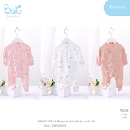 Baru-body cross-over long-sleeved pants for babies 0-3,3-6