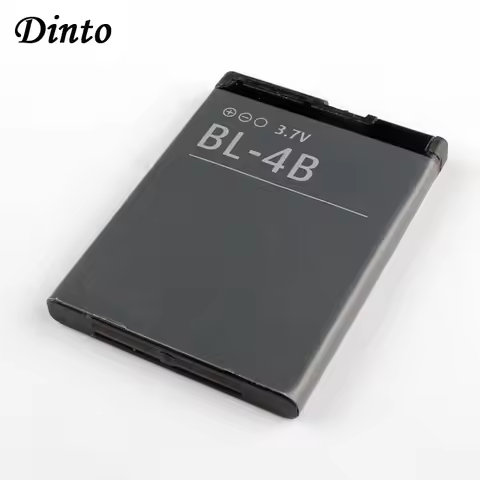 Dinto 700mAh 1pc Replacement BL-4B BL4B Mobile Phone Battery for Nokia 2505 3606 3608 2670 2660 2630