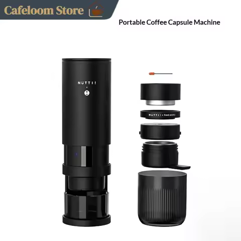 Timemore × Nuttii Portable Espresso Coffee Machine Outdoor Travel Wireless Rechargeable Espresso Ext
