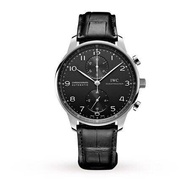 IWC Portuguese Black Dial Chronograph 41 mm