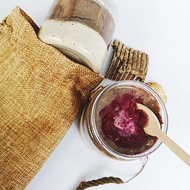 Creme Cheese COffee Scrub Kina dlusion ( homemade)