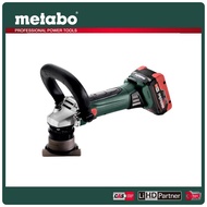 【metabo 美達寶】18V鋰電倒角機 5.5Ah單電套裝組 隨附系統工具箱(KFM 18 LTX 3 RF)｜031005500101