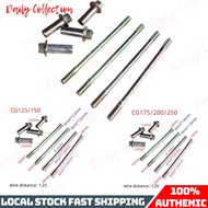 Cylinder Bolt Studs Pin for CG125 CG150 CG175 CG200 CG250 Tmx125 Tmx155 Cylinder Block Replacement