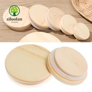 ZILUOLAN Wood Lids Wooden Bottle Sealing Caps Compatible Canning Storage
