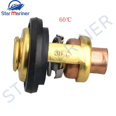 Thermostat 66M-12411-00 66M-12411-01-00 6G8-12411 For YAMAHA Outboard 4 Stroke 2.5HP 4HP 8HP 15HP 30