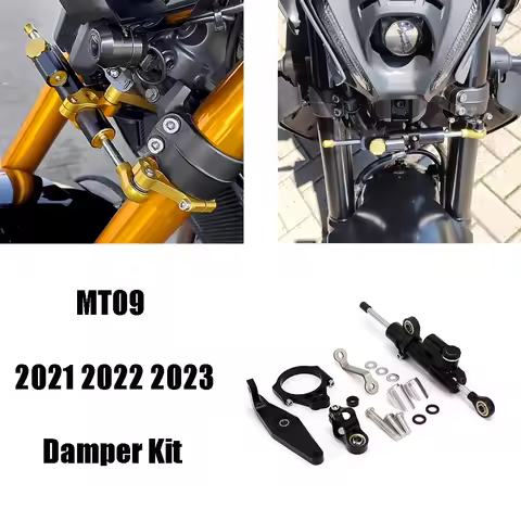 Fit MT-09 SP 2021 2022 2023 Motorcycle Accessories Steering Stabilize Damper Bracket For YAMAHA mt09