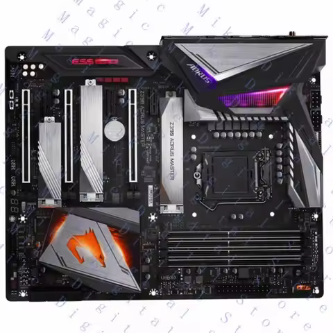 H FOR Gigabyte Z390 AORUS MASTER Motherboard Intel Z390 LGA 1151 DDR4 M.2 ATX HDMI