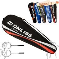CAMELLI Badminton Racket Bag,  Portable Racket Bags, Protective Pouch Thick Tennis Storage Badminton Racket
