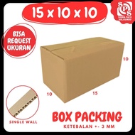 Cardboard 15x10x10 Packing Olshop /Box 15x10x10 A1 /Box 15x10x10 Packaging Box cardboard bottle Zigm