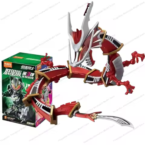 BLOKEES Kamen Rider Building Block Man Many Stars Edition 3nd Wild Games Ryuki BUJIN Assembly Model 