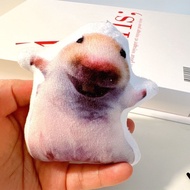 【现货goods in stock】哈哈鼠表情包语音挂件搞笑笑声按压发声搞怪恶搞钥匙扣送女生礼品Haha Mouse Emoji, Voice Pendant, Funny Laughter Pres