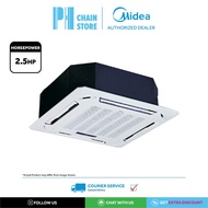 (COURIER SERVICE) MIDEA MCD-25CRN8 2.5HP R32 CEILING CASSETTE AIR CONDITIONER