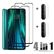 4In1บนแก้วป้องกัน Redmi 8A เหมาะสำหรับ Xiaomi Redmi Note 8โปรจอปกป้อง Xiomi Note8 T ฟิล์มติดเลนส์กล้องแบบใส9 10 11 12 8 T