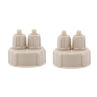 2 Pack Aquarium DIY CO2 Generator System Bottle Cap Fish Tank Plant CO2 Diffuser System Accessories