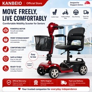 KANBEIO PMA Mobility Scooter Adult four-Wheel Electric Scooter and Elderly Mobility Scooter Same day