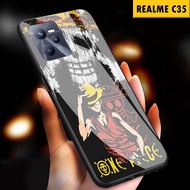 [A09] Realme C35 Case Realme C35 Glitter Glass Softcase Realme C35 Phone Case/ Realme C35 Case/