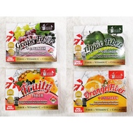 Vasia Apple Fiber / Orange Fiber / Grape Fiber / Fruity Fiber