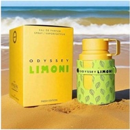 Ar1maf Odyssey Limoni Mandarin Sky Men's Spray 3.4oz: Elegant Floral EDP| Alcohol-Based Long-Lasting