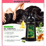 (Augeas) Hair Dye Shampoo 500ML Organic Natural Magic Hair Color Shampoo Repair Faster Hair
