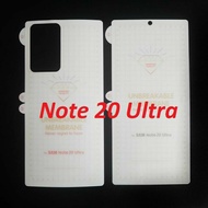 Ultra Thin PPF Samsung Note 20 Ultra Flexible Sticker Self-Healing Scratches