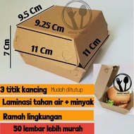 Burger box donut box/ multipurpose box/ burger box/ cake box/ burger box/ 9.5x9.5x7