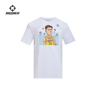 Rigorer Austin Reaves Basketball Sports T-Shirt Cotton Breathable Crew Neck Casual Short Sleeves Yx-