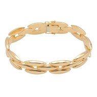 【二手】卡地亞 Gentien 手鐲，腕圍 18 厘米，K18（黃金），Gentien 手鐲，男女皆宜，二手 A