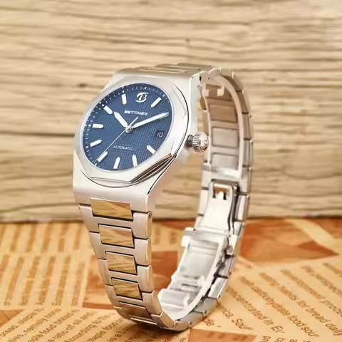 BETTIMER B8001 V1 Automatic Watches Men PT5000 Movement 40mm 316L Stainless Steel 10ATM Water Resist