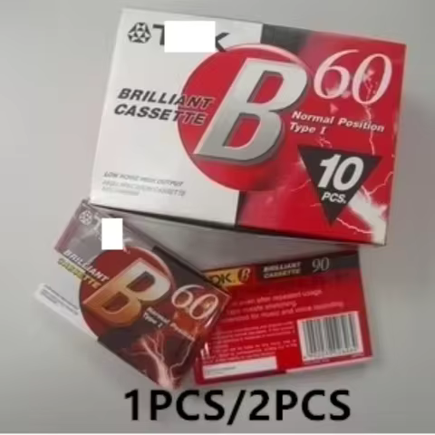 1PCS Blank tape 60 minutes TDK-B 60 minutes tape for repeater tape recorder Blank audio tape