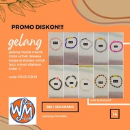 [14] Adult women's bracelet with cute motifs GD.01- GD.19