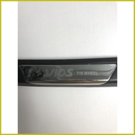 ☋ ☜ ◶ Toyota Vios Prime 2018 2019 2020 2021 2022 PINWHEEL Brand Rear Bumper Guard Black Rear Stepsi