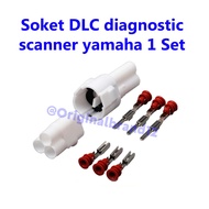Yamaha 3 pin DLC diagnostic scanner Socket 1set