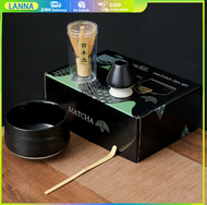 ชุดถ้วยมัทฉะ ชุดกาน้ําชาญี่ปุ่น มัทฉะ พร้อมที่ตีไม้ไผ่ Chasen 4/7ชิ้น บริการหลังการขายดี