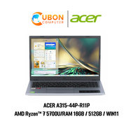 ACER A315-44P-R11P NOTEBOOK (โน๊ตบุ๊ค) AMD Ryzen™ 7 5700U/RAM 16GB / 512GB / WIN11 +OF ประกันศูนย์ 1 ปี