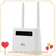 ABS Wireless Card LTE Router Repeater 4G Sim Card Router Mobile Hotspot Share R102 for Home Office EU-Plug