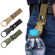 Tactical Keychain Nylon Webbing Belt Key Hook Backpack Hook Water Bottle Holder Buckle Hook For Outd