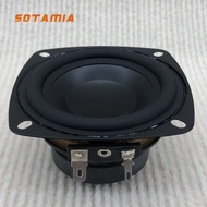 SOTAMIA 1Pcs 3 Inch Bass Speaker 4 Ohm 10W Audio Woofer Speaker Low Frequency Long Stroke Loudspeake