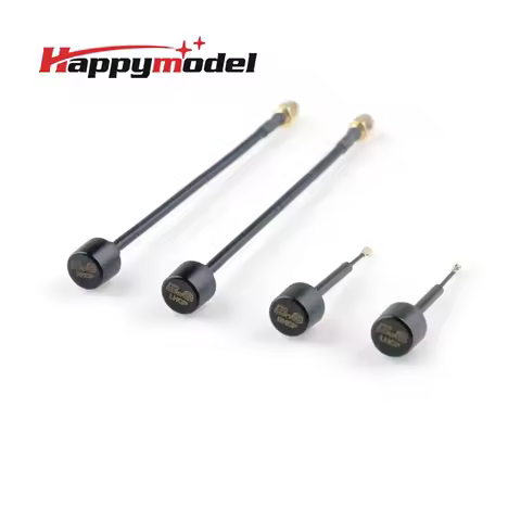 HappyModel 5.8GHz 2.5db Lollipop Omni Angle Antenna RHCP LHCP UFL Original Replacement for Crux35 Cr
