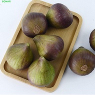 SONAR Simulation Fig Ornament, Funny Lifelike Artificial Fig, Photography Props Handicrafts Mini Fak
