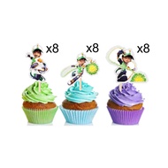 24pcs BOBOIBOY SORI cupcake topper