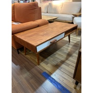 Holly Solid Rubberwood Coffee Table (120cm x 60cm x 45cm)