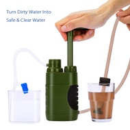 Portable water FilterMini ✇Outdoor Water Filter Straw Replacement Filter Water Filtration Purifier For Outdoor Survival