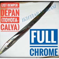 Lis bemper Calya List bemper depan Calya List Chrome Calya Original