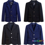 1-15 years old boy striped blazer 1-15 years old boy leisure striped blazer