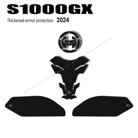 For GSX-S 1000 GX S1000GX S1000 GX 2024 Motorcycle Accessories Tank Pad Armor Sticker Thickened Rubb