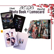 COMBO SET of Mini AESPA Photobook and Photocard SET. Photobook Aespa. Lomocard Aespa Photocard Aespa