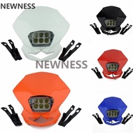 Universal Motorcycle LED Headlights Lamp Enduro For KLX KDX Bike RMZ DRZ DR XR YZ CR Supermoto Bikea
