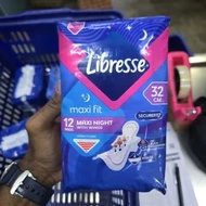 Librese 12pads maxi night 32cm wings (2381) Taqwa Ameera