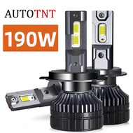 Super Power 190W RX95 LED H7 H4 H11 H1 LED Car Headlight Bulbs 90000LM 6000K 4300K H8 9005 HB3 9006 