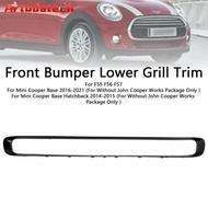 Artudatech Front Bumper Lower Grill Trim 51117355238 Fit Mini F55 F56 F57 F 55 56 57 2014-2020 2021 